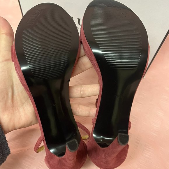 Guess Strappy Open Toe Sexy Heel - Picture 3 of 5